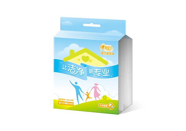 心相印濕巾家族包